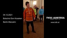 Bolschoi Don Kosaken aus Berlin 4. 12. 2021
