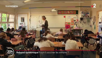 Covid-19 : face à la flambée des contaminations, la question de la vaccination des enfants est sur la table