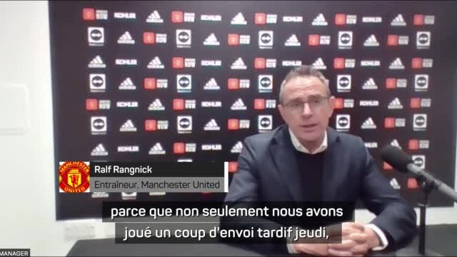 15e j. - Rangnick surpris positivement par ses joueurs après si peu de temps
