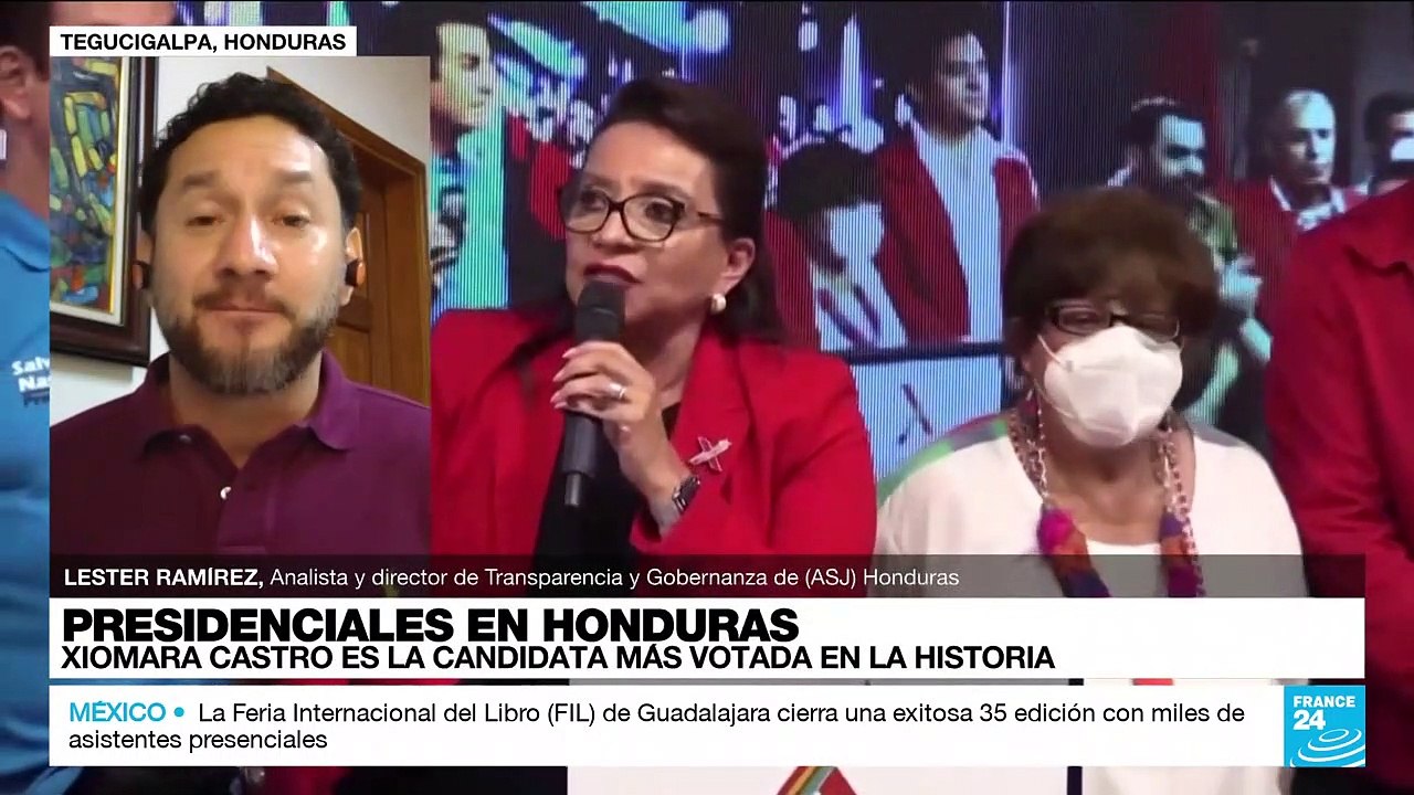 Lester Ramírez: "A pesar de la polarización en Honduras, el país votó masivamente"