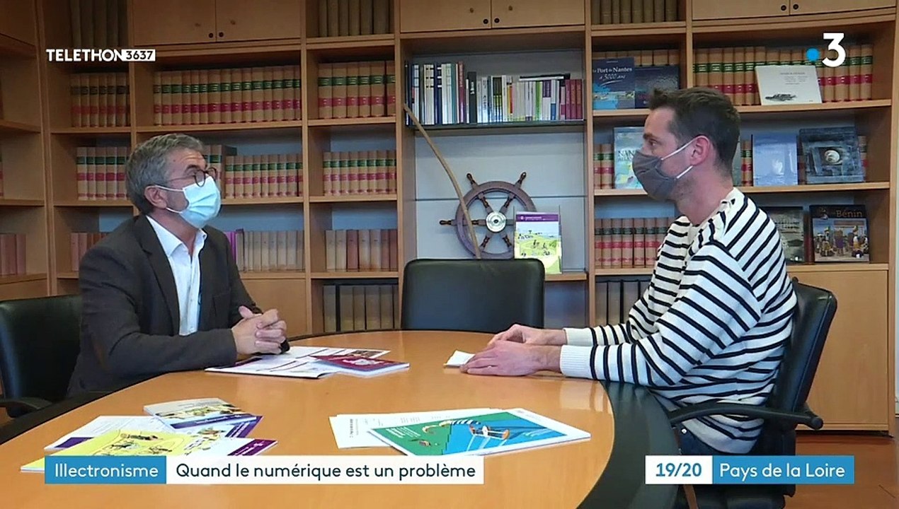 19-20 Pays de la Loire du 06/12/2021 - Jacques BORDRON  présente le rapport du CESER sur l'illectronisme