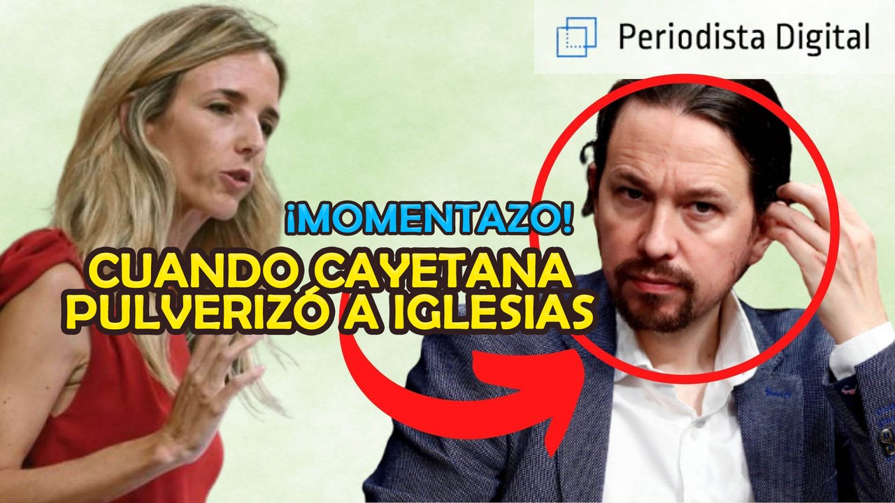 ¡Momentazo! Cuando Cayetana Álvarez de Toledo pulverizó a Pablo Iglesias en 5 minutos