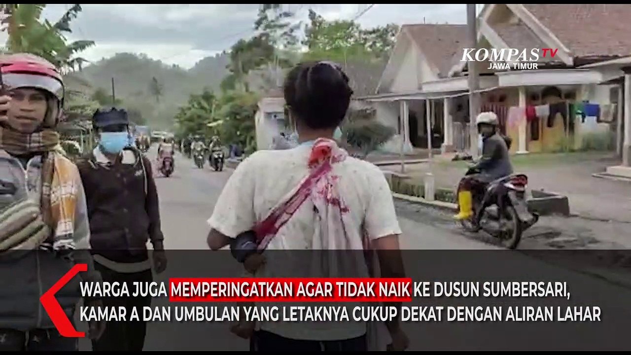 Semeru Erupsi Lagi, Warga Supit Urang Panik