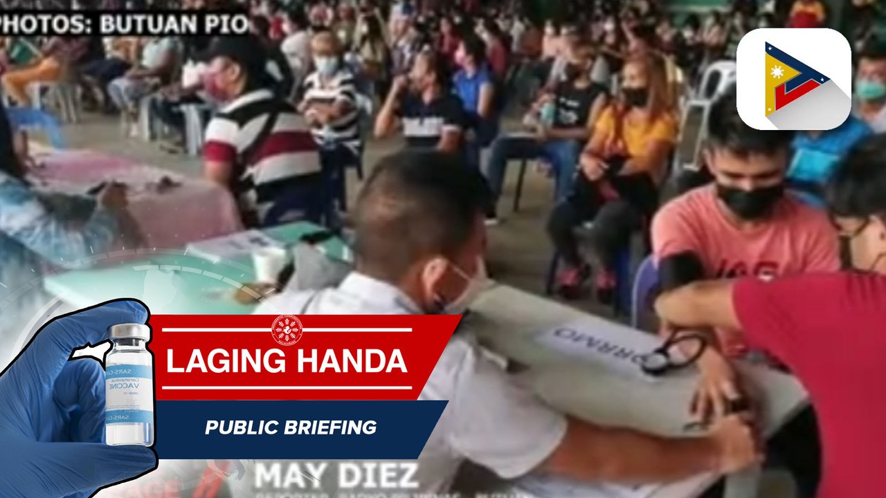 Pagkakaisa at pagtutulungan ng lokal na pamahalaan at pribadong sektor, nangibabaw sa Bayanihan, Bakunahan sa lungsod ng Butuan