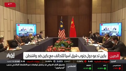 ...ضد الوجود الصيني الذي يطرق ابوابها الخار...