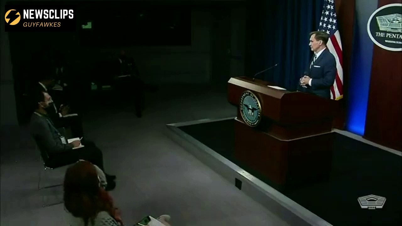 Pentagon Press Sec Jack Kirby- 'I Don't Have The Number' On Number Of Family Members Still In Afghanistan.
