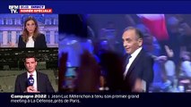 Reportage de BFMTV sur le premier meeting d'Eric Zemmour en tant que candidat officiel à la présidence de la République, à Villepinte en Seine-Saint-Denis