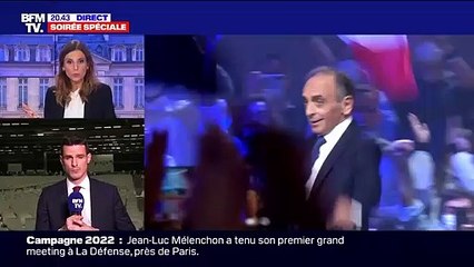 Reportage de BFMTV sur le premier meeting d'Eric Zemmour en tant que candidat officiel à la présidence de la République, à Villepinte en Seine-Saint-Denis