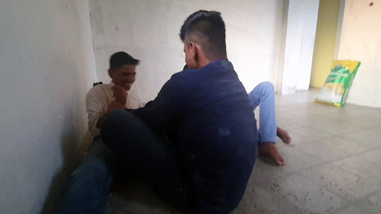Friends fight
