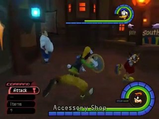 KH1 Prueba de Hacking - Goofy contra... Sora