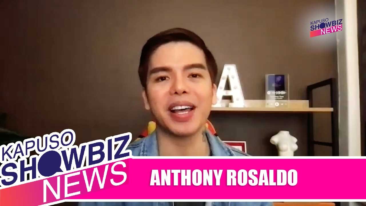 Kapuso Showbiz News: Anthony Rosaldo describes his songwriting process