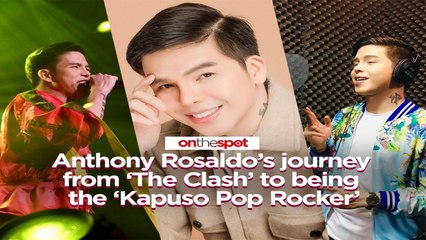 On the Spot: Anthony Rosaldo's journey from 'The Clash' to being the 'Kapuso Pop Rocker'