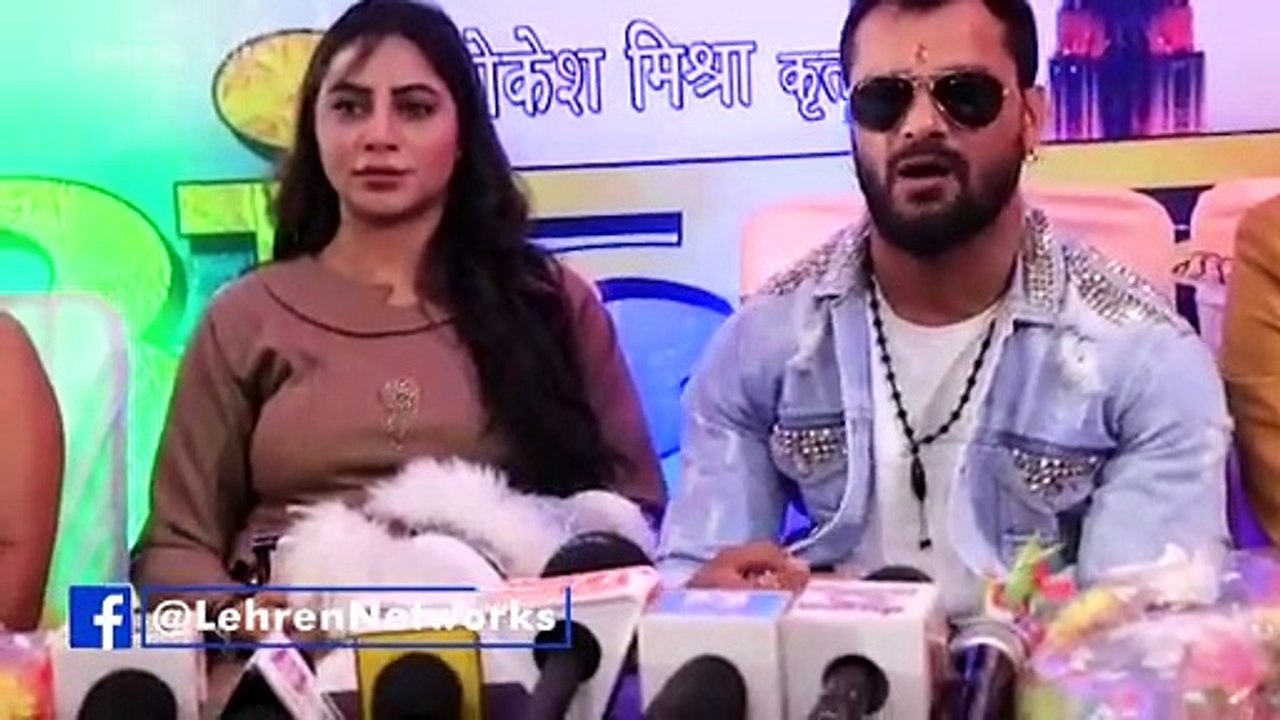 खेसारी लाल यादव अब बिगबॉस फेम अर्शी खान के साथ...
