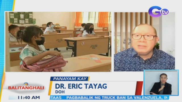 Panayam kay Dr. Eric Tayag, Department of Health | BT