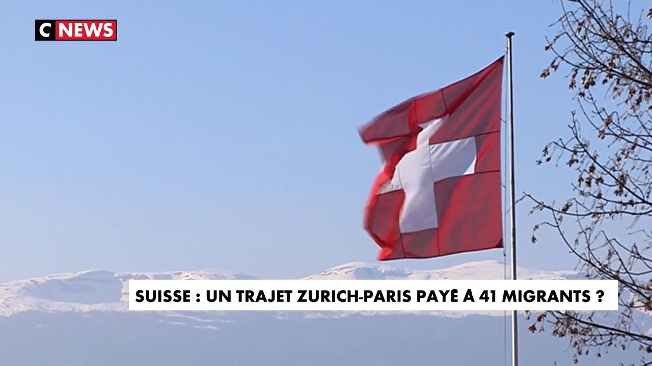 Zurich-Paris : 41 migrants affirment que leur voyage a été payé par la Suisse