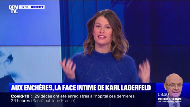 Une vente aux enchères d'objets de Karl Lagerfeld a eu lieu ce week-end à Monaco