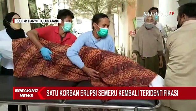 Satu Korban Erupsi Gunung Semeru Berhasil Teridentifikasi, Korban Berusia 19 Tahun