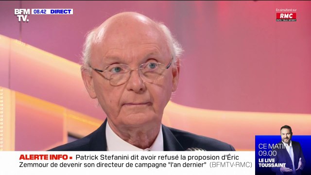 Immigration: Patrick Stefanini estime qu'Éric Ciotti est légitime à exprimer des propositions fortes