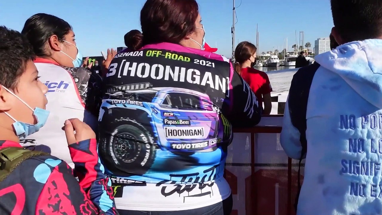 Behind the scenes Trophy Truck 2021 - Baja 1000 Finish Line