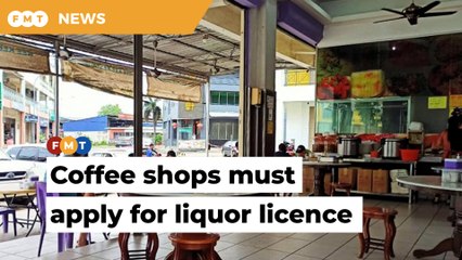 MP questions rationale for coffee shops having to obtain a licence to sell beer
