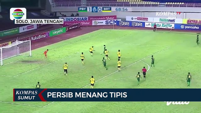 Detik-detik Persib Bandung Kalahkan Madura United