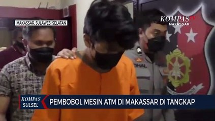Pembobol Mesin ATM Di Makassar Di Tangkap