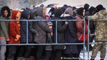 The EU migrant crisis along the Belarus-Poland border
