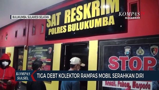 Tiga Debt Collektor Rampas Mobil Serahkan Diri