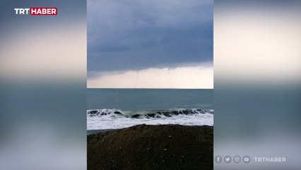 Antalya'da 4 hortum birden oluştu