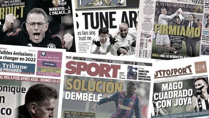 L'Angleterre s'emballe pour les débuts prometteurs de Ralf Rangnick, l'assaut de la dernière chance du Barça pour Ousmane Dembélé