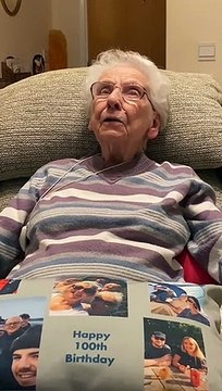 100-year-old Joan Taylor sings This is My Lovely Day