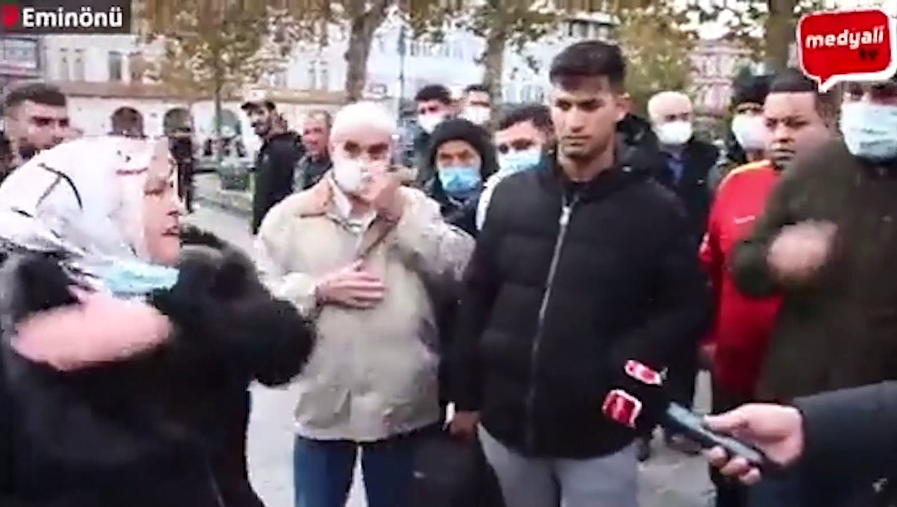 Sokak röportajında ekonomi tartışması, ''Ekonomi Türkiye'de çok iyi ama burada vatan hainleri var, Almanya'da yok"