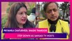 Priyanka Chaturvedi, Shashi Tharoor Step Down As Sansad TV Hosts Amid Rajya Sabha Suspension Row