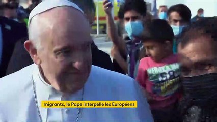 Migrants : le pape François en Grèce pour dénoncer l'inaction de l'Europe