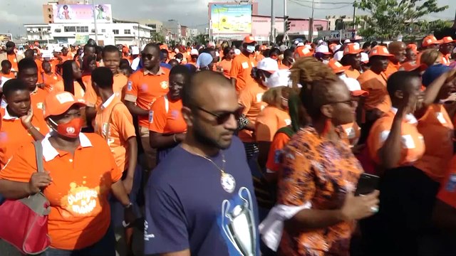 Violences basées sur le genre : les femmes marchent pour dire non à toutes formes de violences