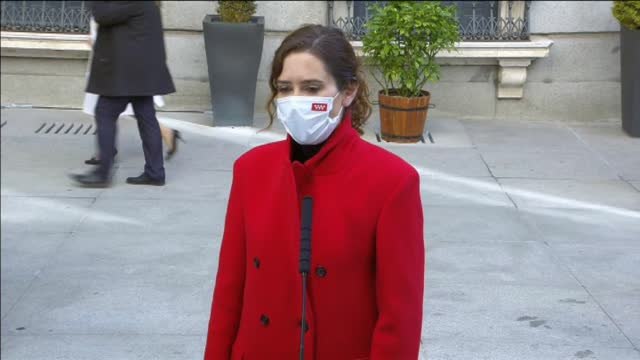 Díaz Ayuso: La evolución de la epidemia es tranquila, propia de estas fechas