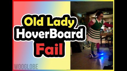 'Woman tries to do the moonwalk on hoverboard, immediately regrets it '