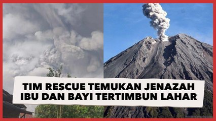 Mengharukan, Tim Rescue Temukan Jenazah Ibu Gendong Bayi Tertimbun Lahar Gunung Semeru