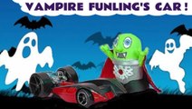 Vampire Funling New Car from the Funny Funlings Toys in this Spooky Halloween Full Episode with Ghost Toys in this Family Friendly Stop Motion Toy Story Video for Kids by Toy Trains 4U
