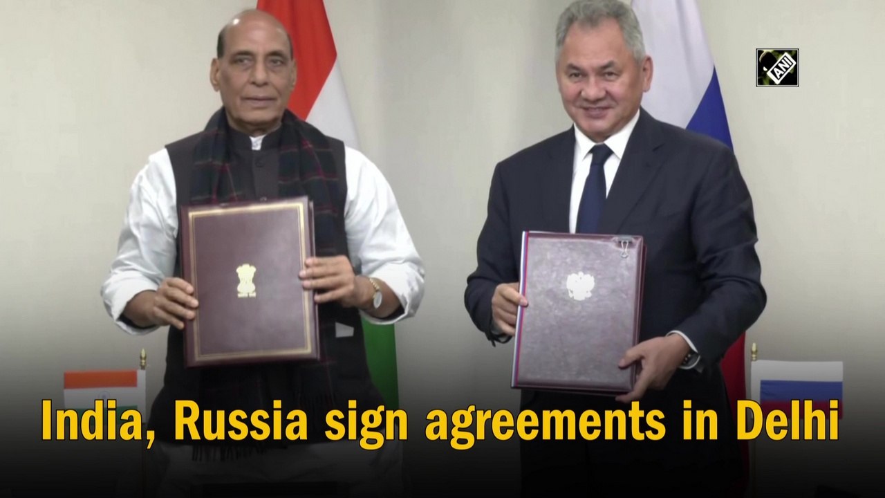 India, Russia sign agreements in Delhi