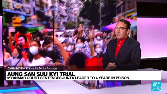 Myanmar's ousted Suu Kyi jailed for four years, critics scorn junta