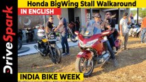 IBW 2021: Honda BigWing Stall Walkaround | Honda H'Ness 350, CB300R, CB650R, CB500X & More