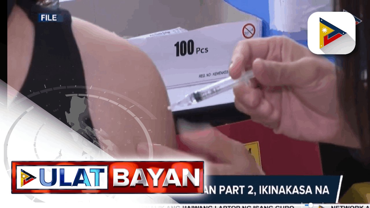 NVOC, tiniyak na sapat ang supply ng COVID-19 vaccines sa 'Bayanihan, Bakunahan' part 2; Palasyo, muling nagpa-alalang bawal markahan ng absent ang mga empleyado na magpapabakuna