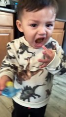 Terrible Taste Teaches Toddler to Turf Pacifier