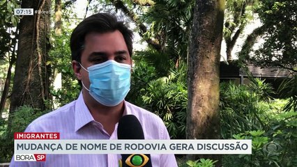 A proposta de mudar o nome da Rodovia dos Imigrantes, uma das mais importantes do estado, está dando o que falar.