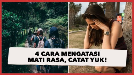 4 Cara Mengatasi Mati Rasa, Catat Yuk!