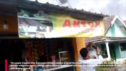 Indonesian Semeru Volcanic Eruption Unseen Footages 2021