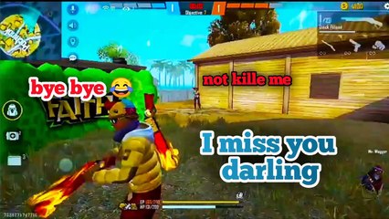 Free fire girls with fight kaluaa (black)adam | new free fire attitude headshot video | tapa tap head