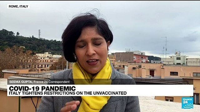Italy tightens curbs on unvaccinated as Covid-19 cases rise