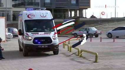 Kırıkkale’de eşini rahatsız eden kargocuyu sokak ortasında vurdu